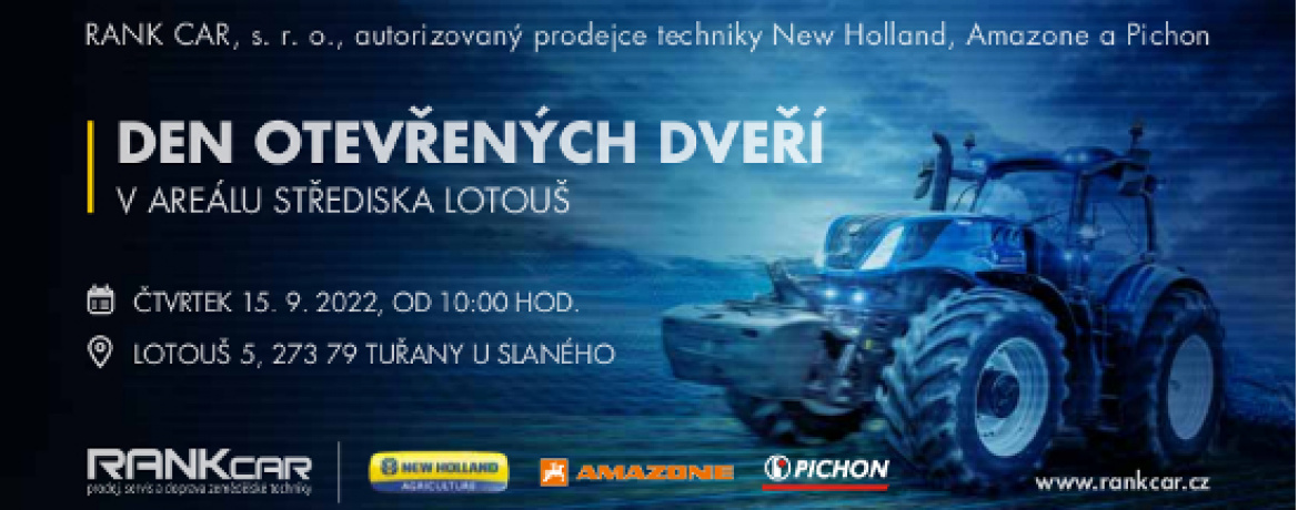 Navštivte dny otevřených dveří Rank Car