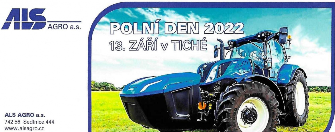 Polní den v Tiché už se blíží