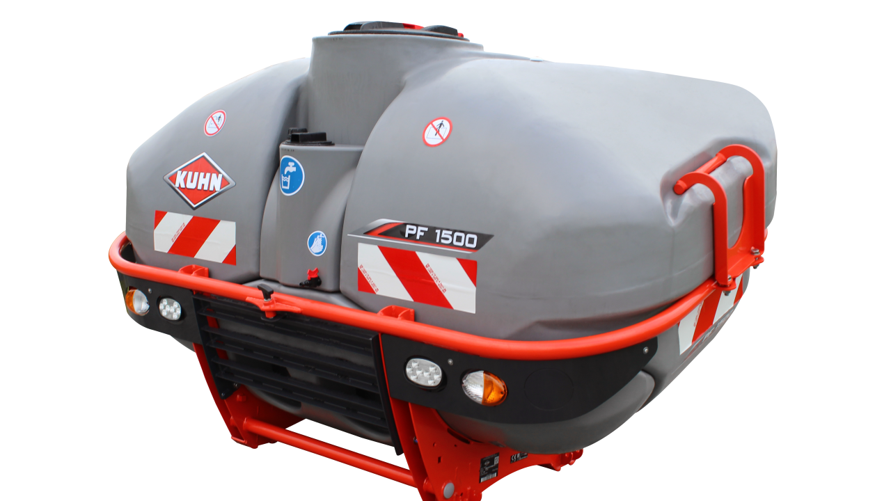 PF přední postřikovač / nádrž