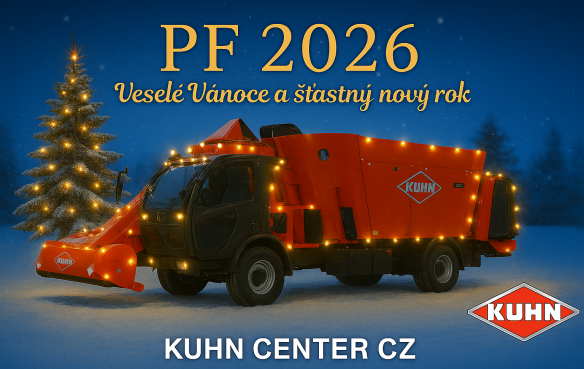 Zemědělská technika KUHN pluhy lisy podmítače sečky mulčovače žací stroje rozmetadla