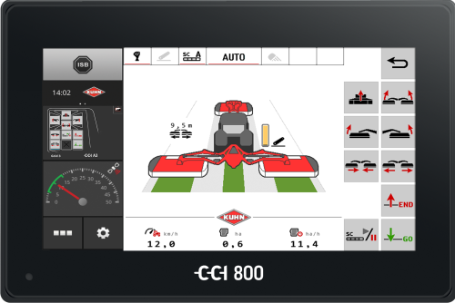 Kompaktní terminál ISOBUS