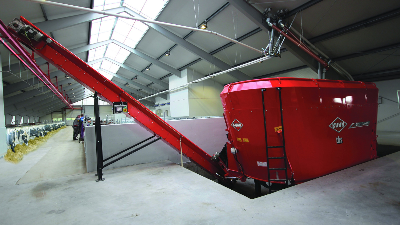 Krmné vozy stacionární